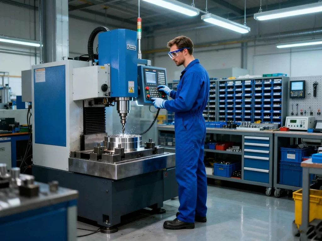 CNC drilling process