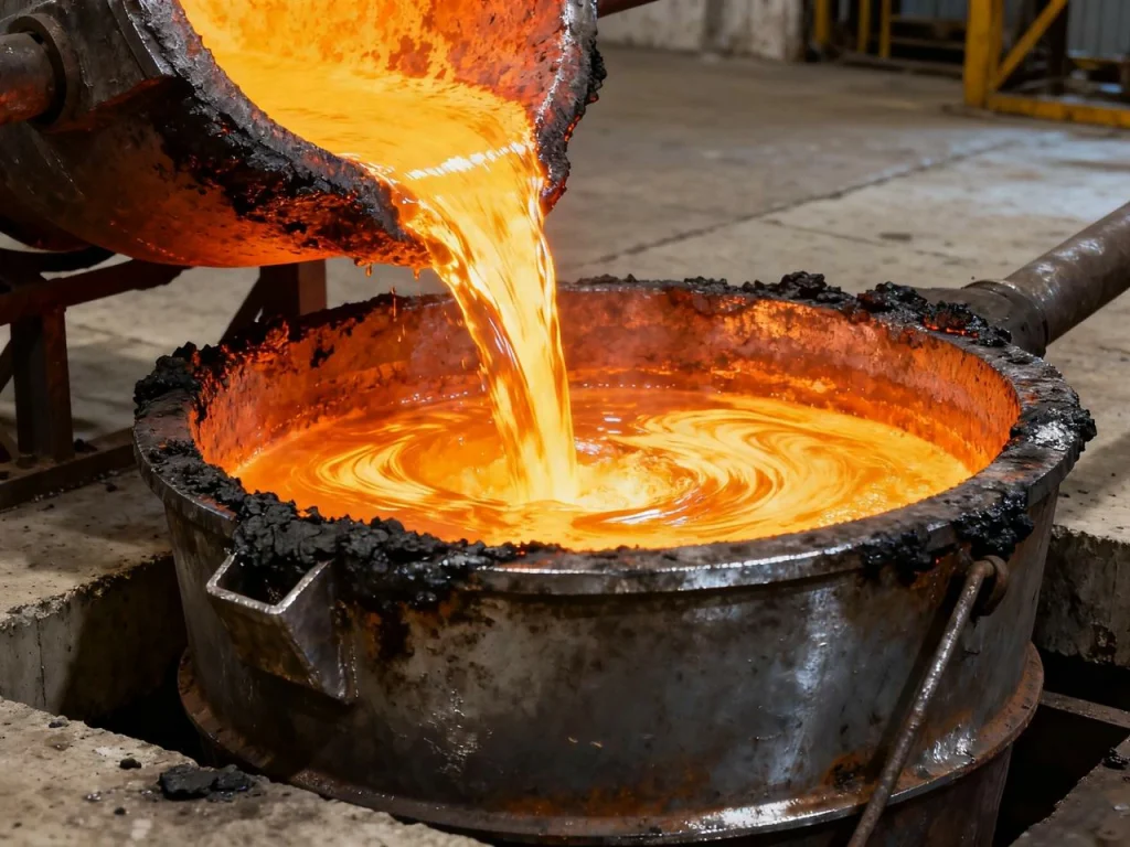 fonte d'aluminium