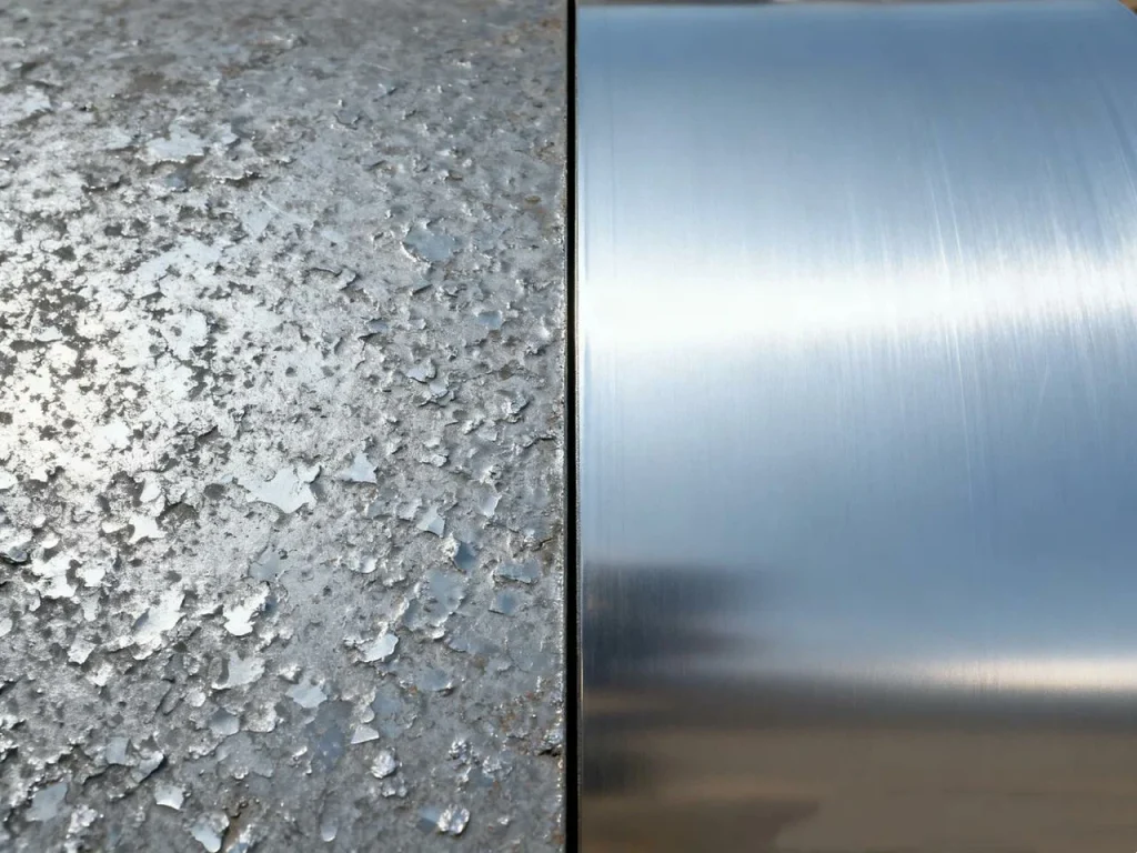 hot dip vs electro galvanizing