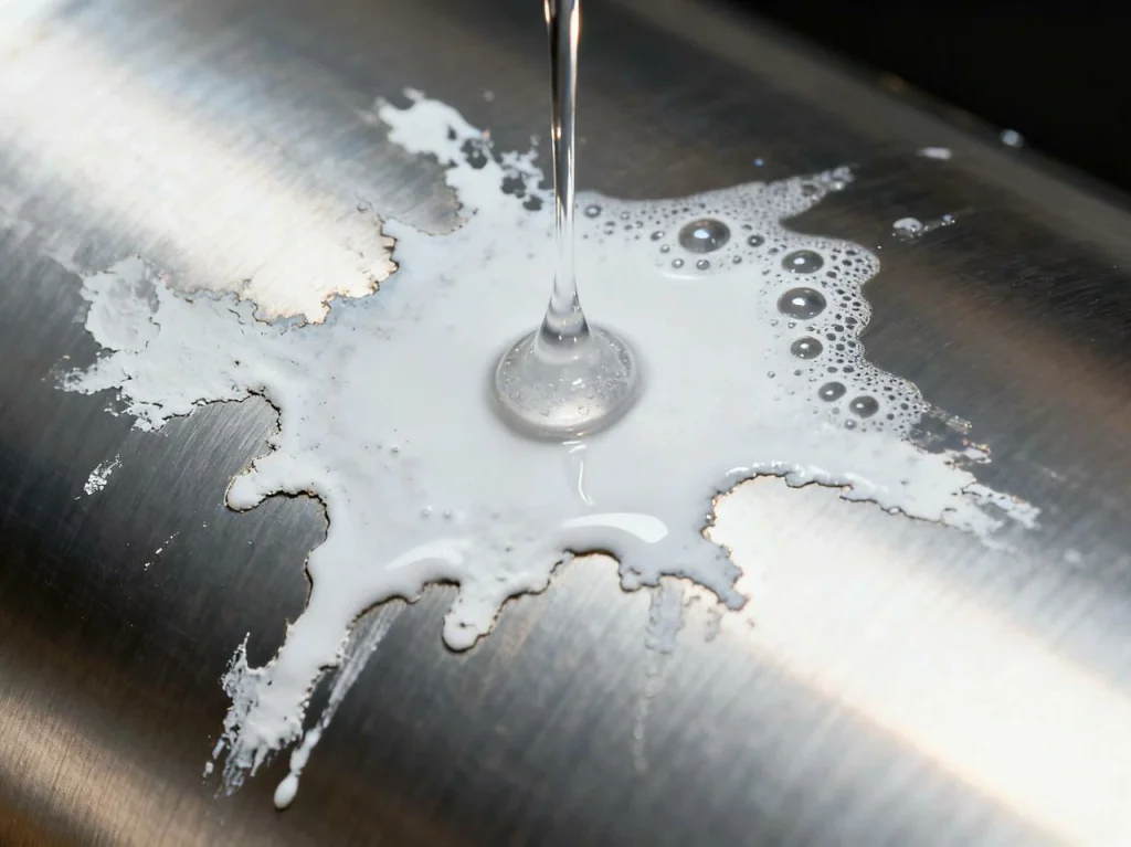 how to clean titanium