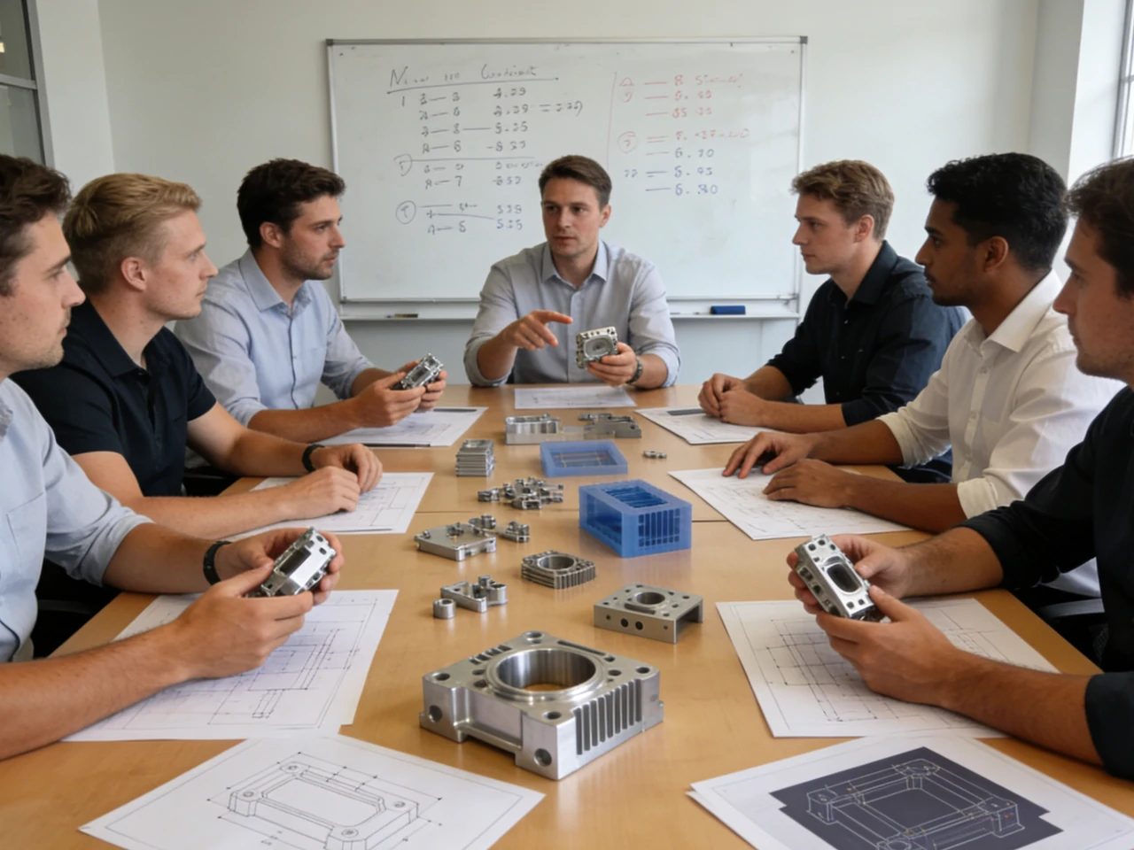 Aluminium anodisé CNC