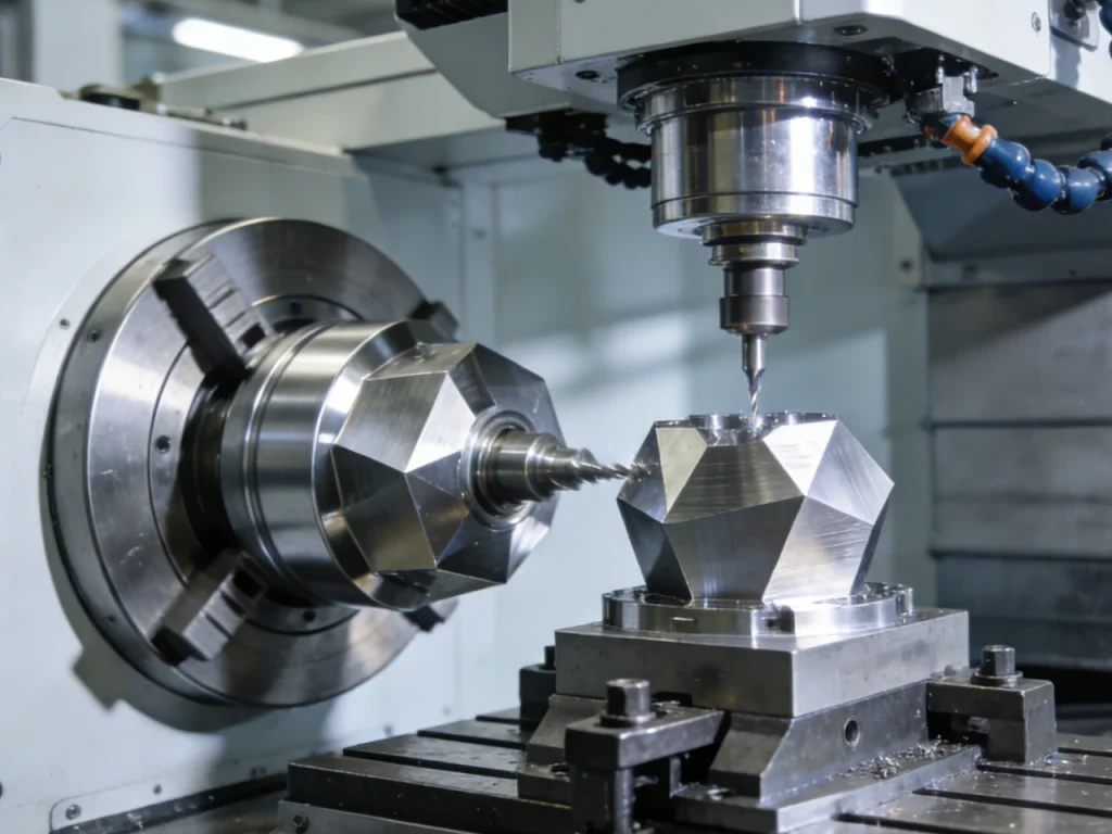 Complex geometry milling