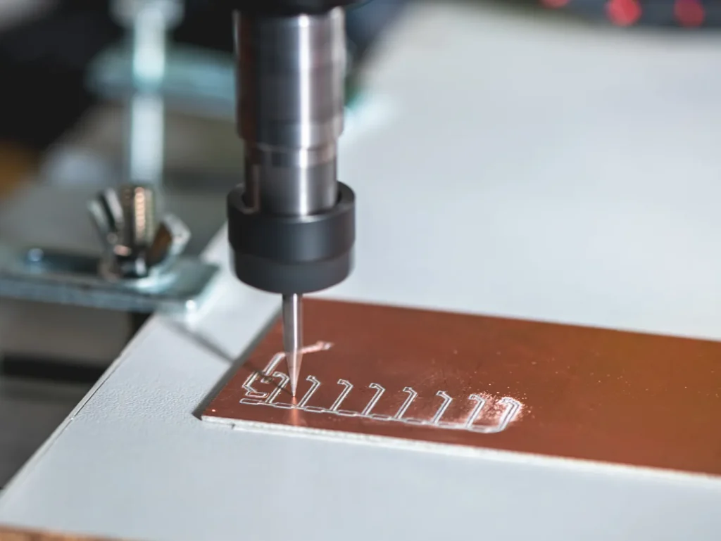 custom copper cnc machining